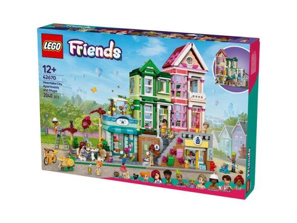 LEGO Friends 42670 Heartlake City lakások és üzletek