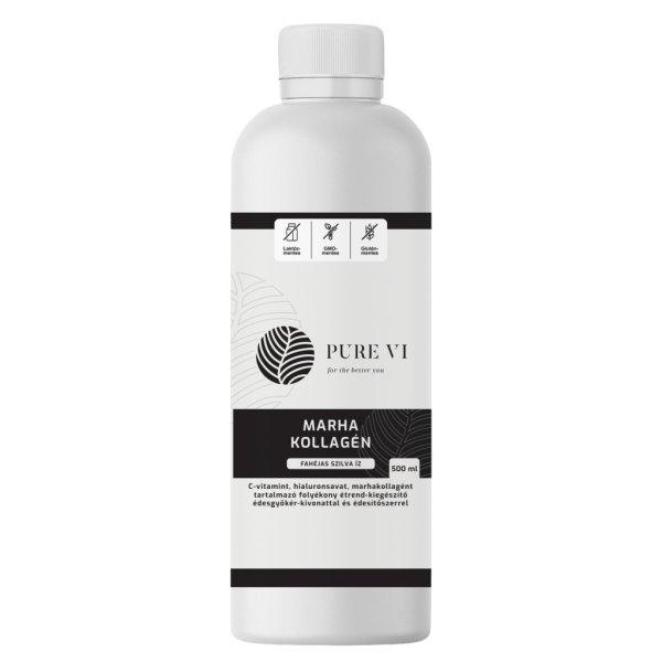 Pure Vi marha kollagén fahéjas szilva íz 500 ml