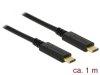 DeLock USB 3.1 Gen 2 (10 Gbps) Type-C to Type-C 1 m 5 A E-Ma