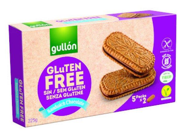 Gullón 225g Szendvicskeksz gluténmentes Csokoládé krémes