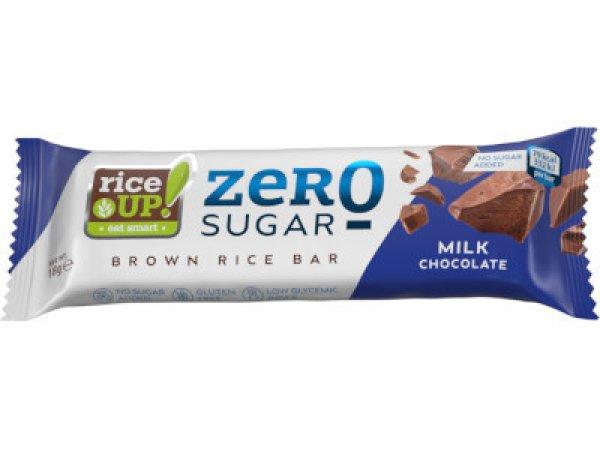 Rice Up! Zero rizsszelet Tejcsokoládés 18g hozzáadott cukor nélkül