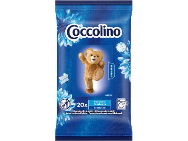Coccolino nedves illatosító kendő szárítógépbe 20db Fresh Sky