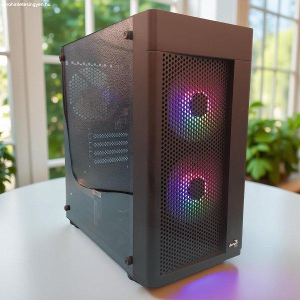 AeroCool Hexform 8500 Gamer PC i5-8500-6/6mag/16DDR4/512SSD Windows 11/10 Pro