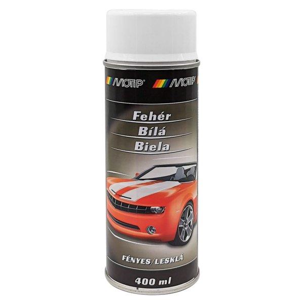 Festék fényes fehér 400 ml Motip White Paint 04004
