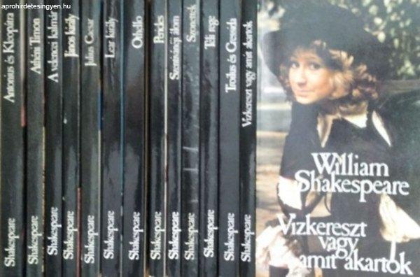 Shakespeare drámái és szonettjei (13 kötet) - William Shakespeare