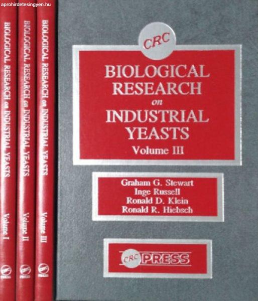 Biological Research on Industrial Yeasts, Volumes I-III. - Graham G. Stewart et
al.