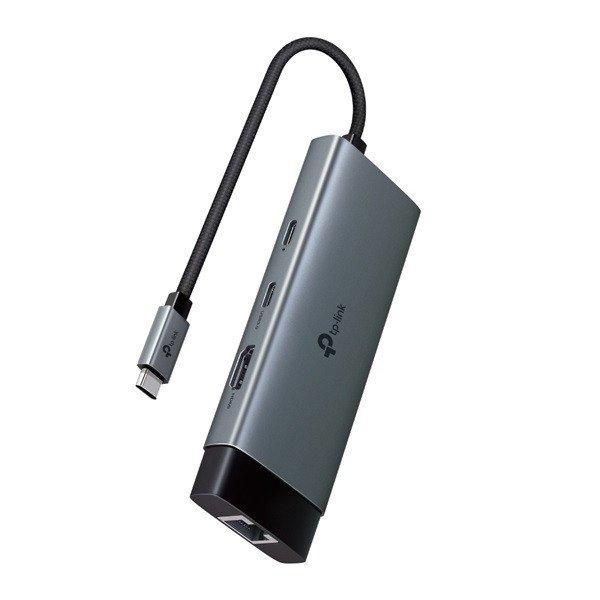 TP-LINK USB Type-C HUB 6 portos 1xHDMI + 1xLAN + 1xPD 100W + 1xUSB-C, 2xUSB,
UH6120C
