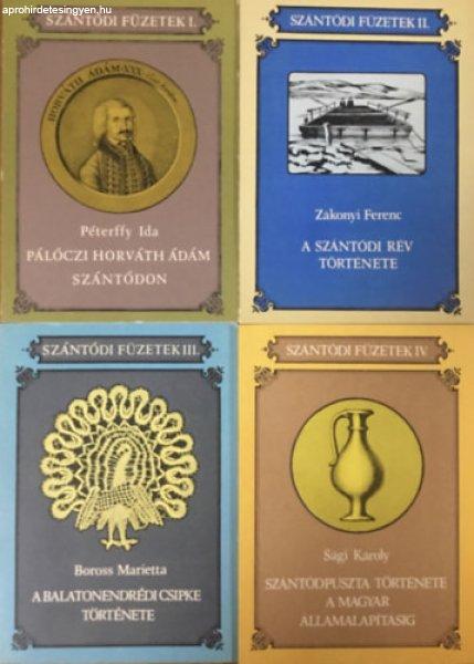 Szántódi füzetek I-VIII - (8 helytörténeti füzet) - Több szerző