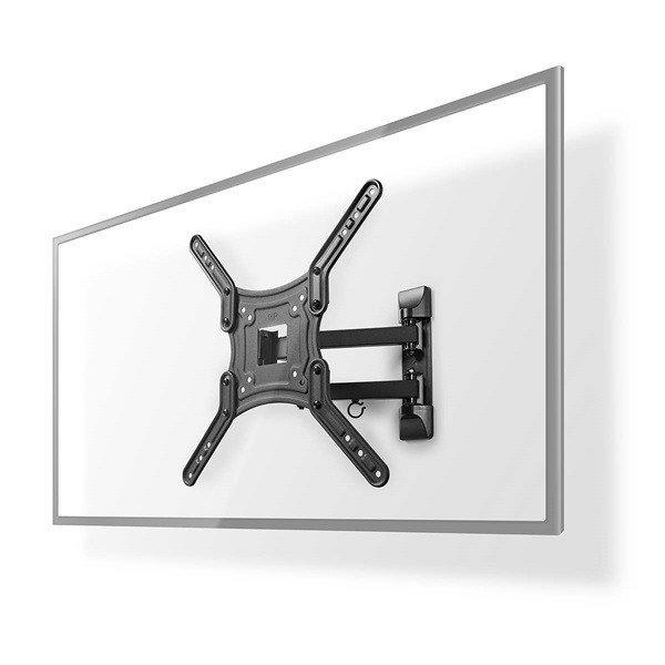 NEDIS TVWM1530BK 23"-55" TV és monitor fali tartókonzol, maximum 30
kg, forgatható dönthető, 3 forgáspont