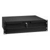 Stalflex RD19-3U-B 19" 3U 320mm zrhat fekete rack fi
