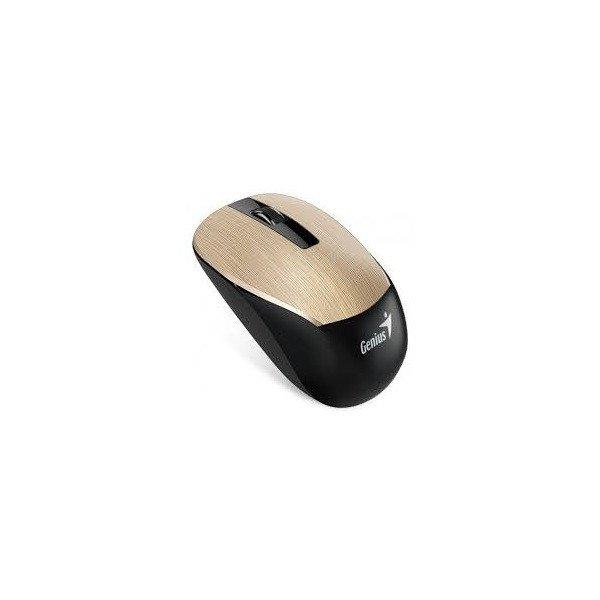 Genius Egér - NX-7015 (Vezeték nélküli, USB, 3 gomb, 1600 DPI, BlueEye,
Gold)