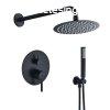 Welland Wall-Pro-2 falsk alatti zuhanyrendszer - fekete