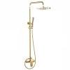 Welland Wall-Pro-4 zuhanyrendszer csapteleppel - arany