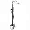Welland Wall-Pro-4 zuhanyrendszer csapteleppel - fekete