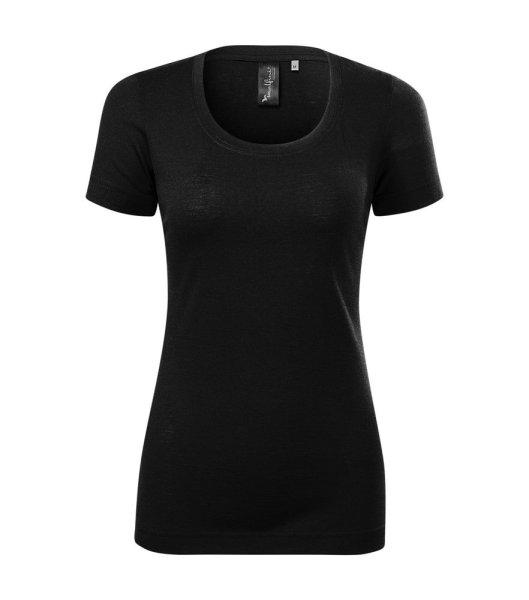 MALFINI Női póló Merino Rise - Fekete | XS