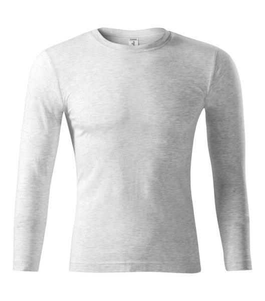 MALFINI Hosszú ujjú póló Progress LS - Világosszürke melírozott | XL