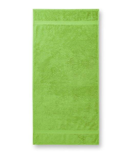 MALFINI Terry Bath Towel fürdőlepedő - Apple green | 70 x 140 cm