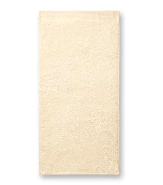 MALFINI Bamboo Bath Towel fürdőlepedő - Mandulaszín | 70 x 140 cm