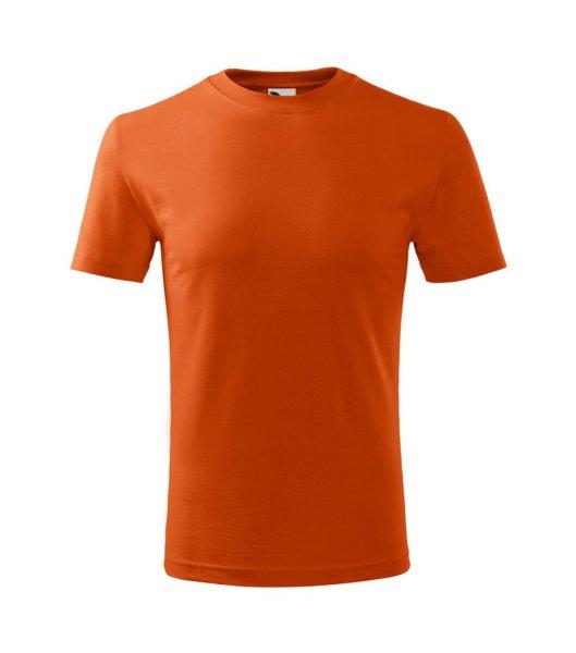 MALFINI Classic New Gyermek póló - Narancssárga | 146 cm (10 éves)