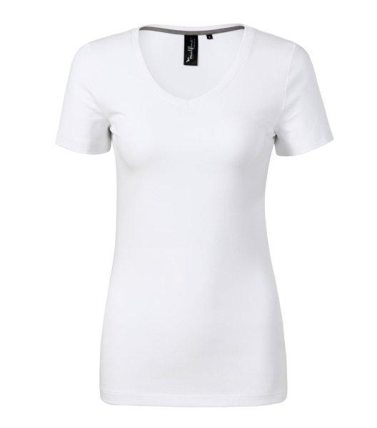 MALFINI Női póló Action V-neck - Fehér | M