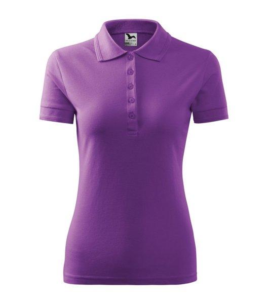 MALFINI Női galléros póló Pique Polo - Lila | XL