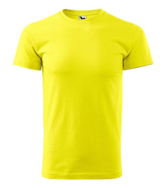MALFINI Heavy New póló - Citromsárga | 3XL