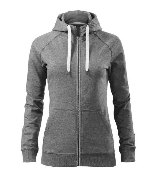 MALFINI Női felső Voyage - Sötétszürke melírozott | 2XL