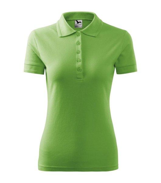 MALFINI Női galléros póló Pique Polo - Fűzöld | 2XL