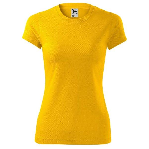MALFINI Női póló Fantasy - Sárga | 2XL