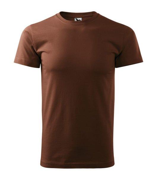 MALFINI Basic férfi póló - Csokoládébarna | 3XL