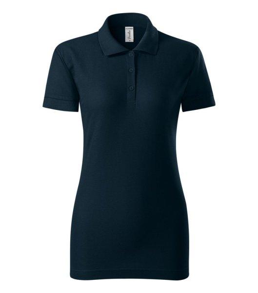 MALFINI Pique női galléros póló Joy - Tengerészkék | 2XL