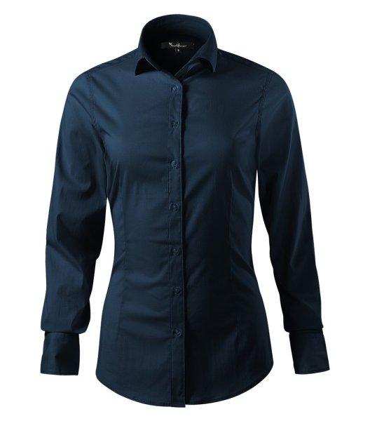 MALFINI Női hosszú ujjú ing Dynamic - Tengerészkék | 2XL