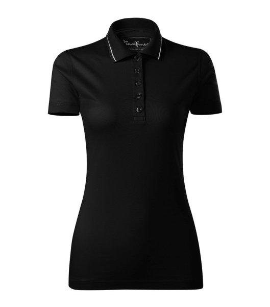 MALFINI Női galléros póló Grand - Fekete | 2XL