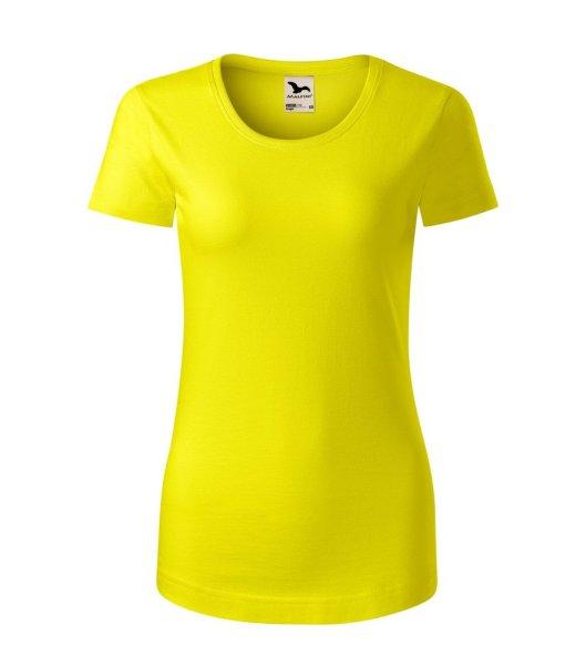 MALFINI Női póló Origin - Citromsárga | 2XL