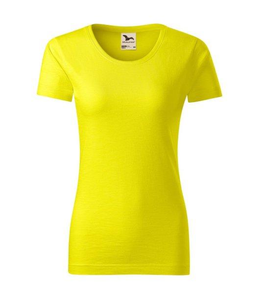 MALFINI Női póló Native - Citromsárga | 2XL
