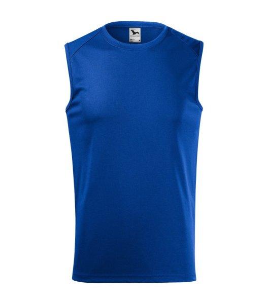 MALFINI Férfi ujjatlan póló Breeze - Királykék | 2XL