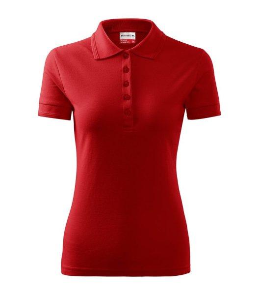 MALFINI Női galléros póló Reserve - Piros | 2XL