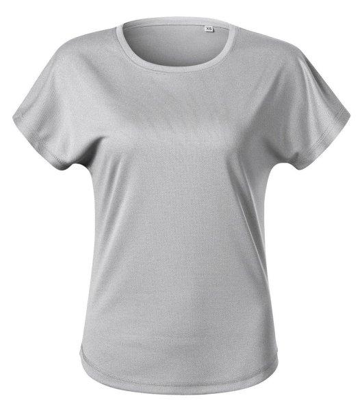 MALFINI Női póló Chance - Ezüst melírozott | 2XL
