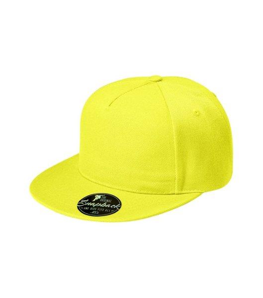 MALFINI Rap 5P siltes sapka - Citromsárga | unisex