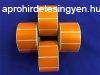 Etikett, thermo, 25x45 mm, 1000 etikett/tekercs, narancs