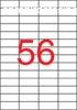 Etikett, univerzlis, 52,5x21,2 mm, APLI, 5600 etikett/csoma
