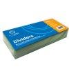 Elvlasztcsk, karton 190g. 10,5x24cm, 100 db/csomag, Bluer