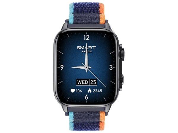 Trevi T-FIT 430 A Black - Smartwatch, okosóra AMOLED kijelzővel,
híváskezeléssel és egészségfigyeléssel, fekete szín