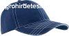 KP109 pamut 6 paneles baseball sapka K-UP, Navy/White-U