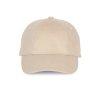 KP119 fm csatos pamut twill baseball sapka K-UP, Beige-U