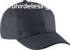 KP153 szendvics ellenzs 6 paneles baseball sapka K-UP, Dark