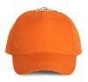 KP157 poliszter 5 paneles baseball sapka K-UP, Orange-U