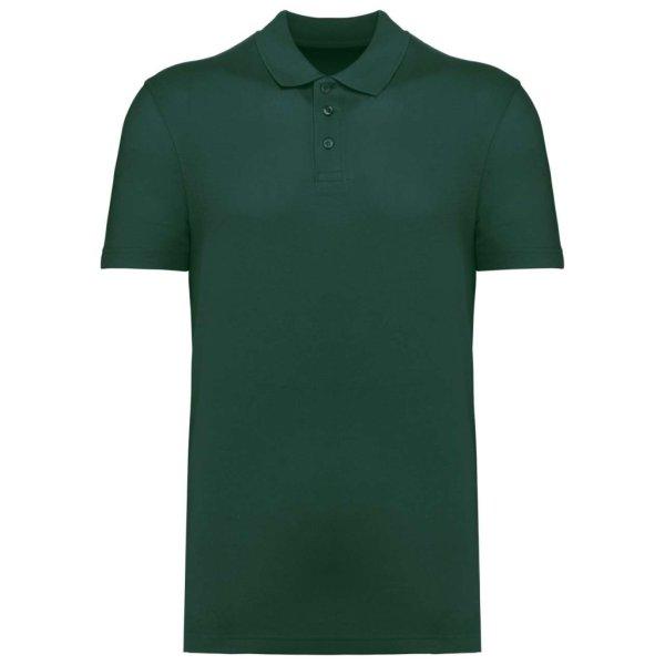 Unisex pamut piké galléros póló Kariban KA295 Bottle Green-M
