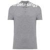 Unisex pamut pik gallros pl Kariban KA295 Oxford Grey-S