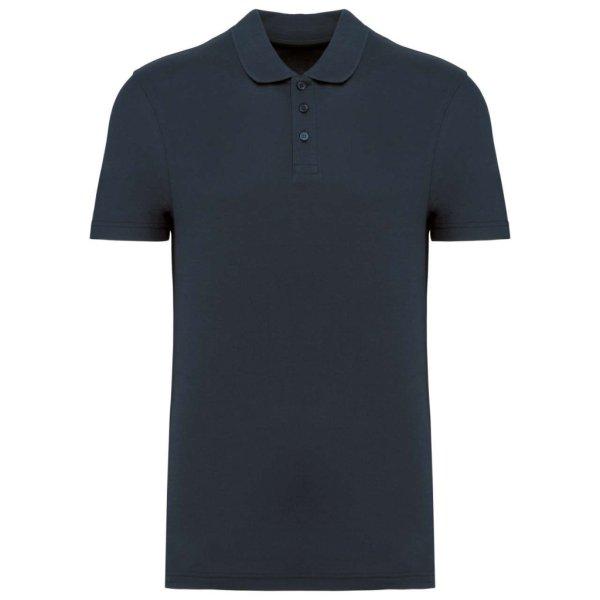 Unisex pamut piké galléros póló Kariban KA295 Navy-M